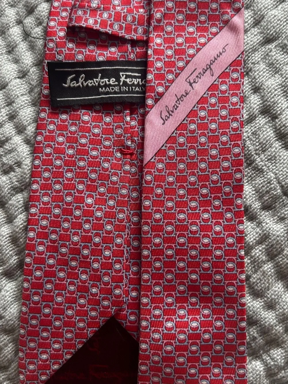 Ferragamo 100% Silk Tie